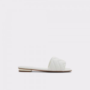 Dámské Sandály Aldo Moniq Slide sandal Bílé | 61378HXDB