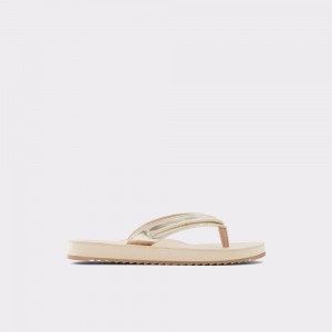 Dámské Sandály Aldo Polo Flip flops Champagne | 35869QBDW