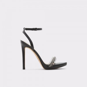 Dámské Sandály Aldo Thirakin High heel sandal - Stiletto heel Černé | 89270IPLM