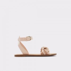 Dámské Sandály Aldo Tressa Sling back flat sandal Béžový | 58401DUBJ