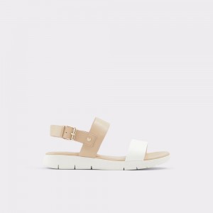 Dámské Sandály Aldo Woema Flat sandal Béžový | 96352KNML