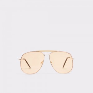 Dámské Sluneční Brýle Aldo Abaunad Aviator sunglasses Světle Oranžové | 29473XMHY