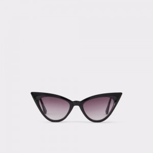 Dámské Sluneční Brýle Aldo Elirawan Cat eye sunglasses Černé Zlaté | 79364VPCH