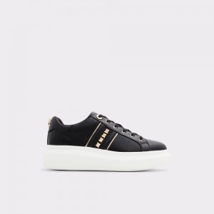 Dámské Tenisky Aldo Larou Low top sneaker - Platform Černé | 75198GDCM