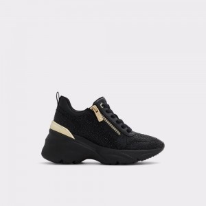 Dámské Tenisky Aldo Quartz Jogger Sole Sneaker - Wedge heel Černé | 43208DYPE