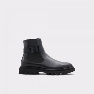 Pánské Boty Aldo Verdi Ankle boot - Lug sole Černé | 15974GRHC