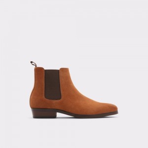 Pánské Chelsea Boty Aldo Cord Chelsea boot Hnědé | 58497QSMF