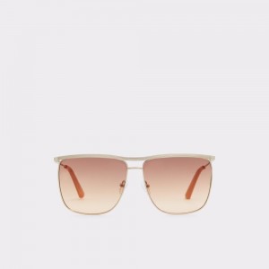 Pánské Sluneční Brýle Aldo Adwidon Sunglasses Zlaté | 40175SQHB