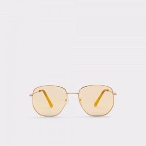 Pánské Sluneční Brýle Aldo Flarry Sunglasses Zlaté | 78032OLZM