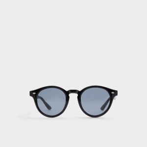 Pánské Sluneční Brýle Aldo Graewien Round sunglasses Černé | 50682POFX