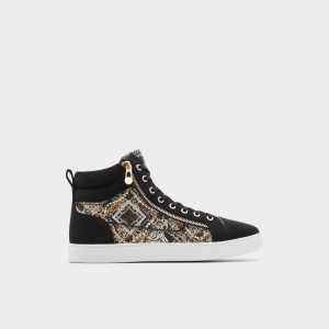 Pánské Tenisky Aldo Popstar High top sneaker - Cup sole Černé | 48095YNQV