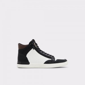 Pánské Tenisky Aldo Sauerbergg High top sneaker - Cup sole Černé | 02439CFTO