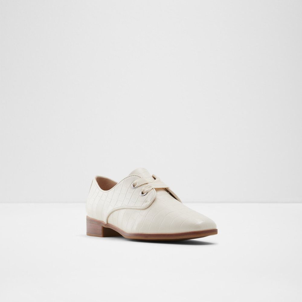 Dámské Baleríny Aldo Agwenna Oxford shoe Bílé | 61784HPQC