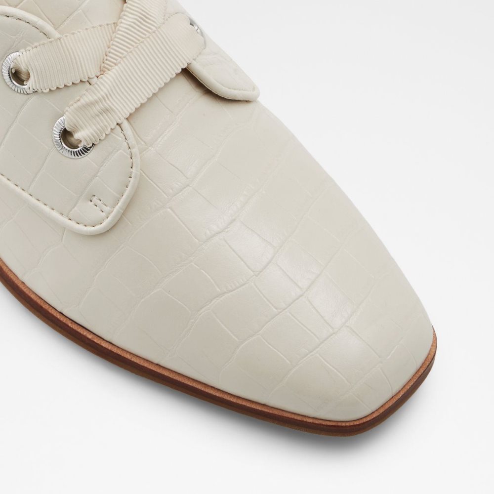 Dámské Baleríny Aldo Agwenna Oxford shoe Bílé | 61784HPQC