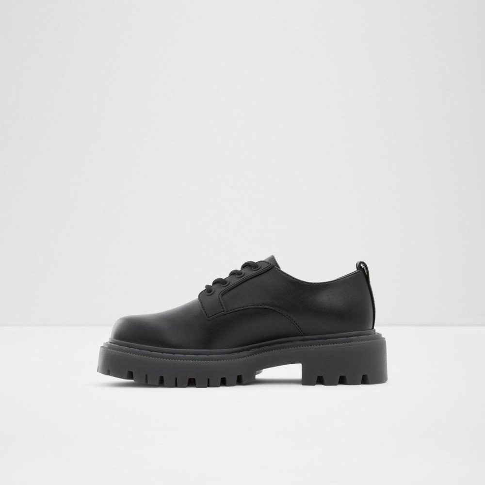 Dámské Baleríny Aldo Alexisse Oxford shoe - Lug sole Černé | 97501TURX