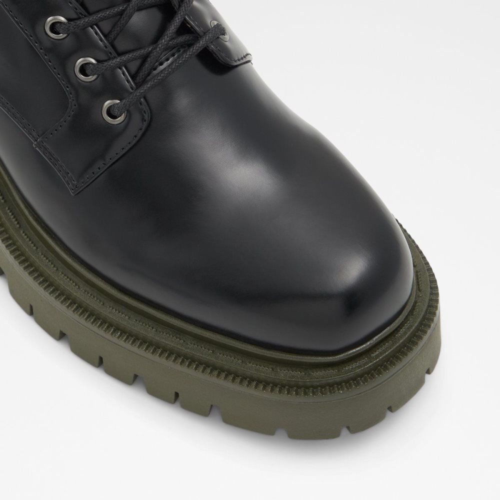 Dámské Baleríny Aldo Bigmove Oxford shoe - Lug sole Černé | 07649SKQH