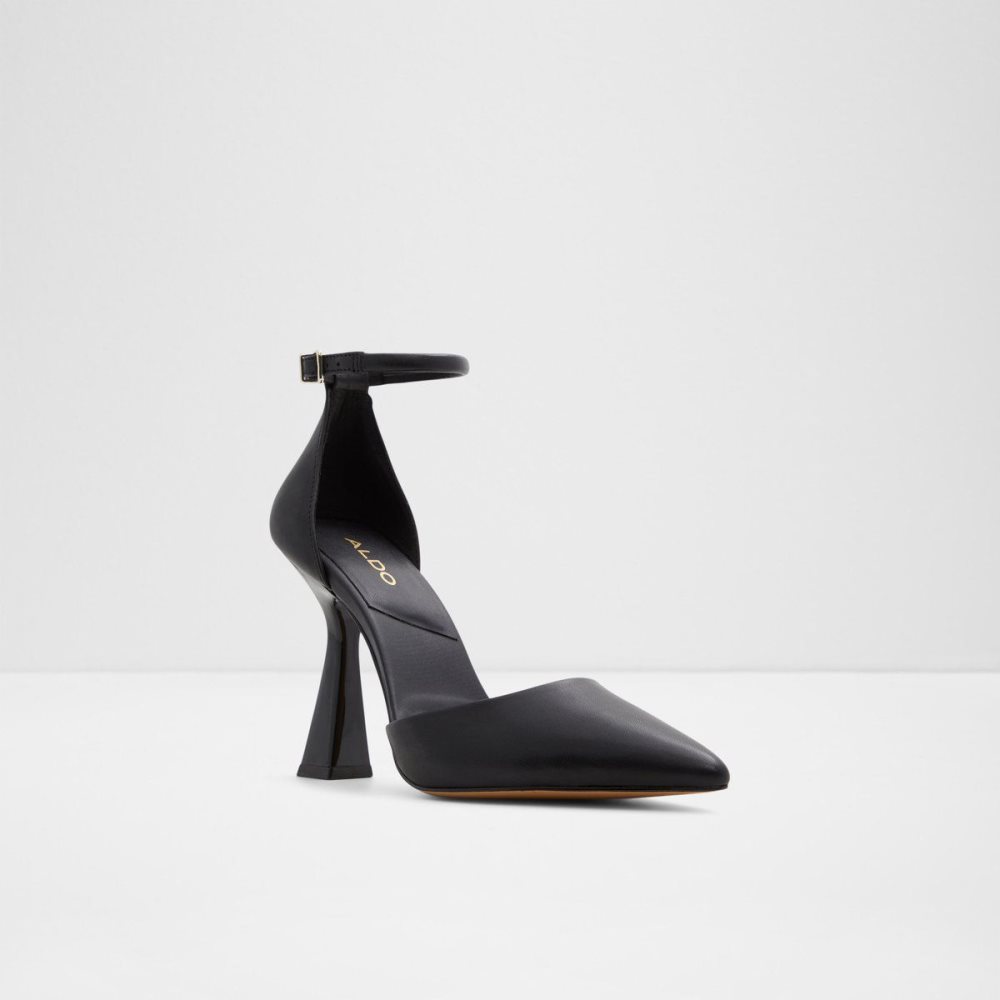 Dámské Blokové Podpatky Aldo Ardcarn Strappy heeled shoe Černé | 25831QIUX