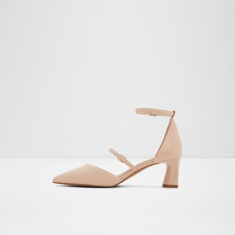 Dámské Blokové Podpatky Aldo Collette Strappy heeled shoe Růžové | 84025BEOD