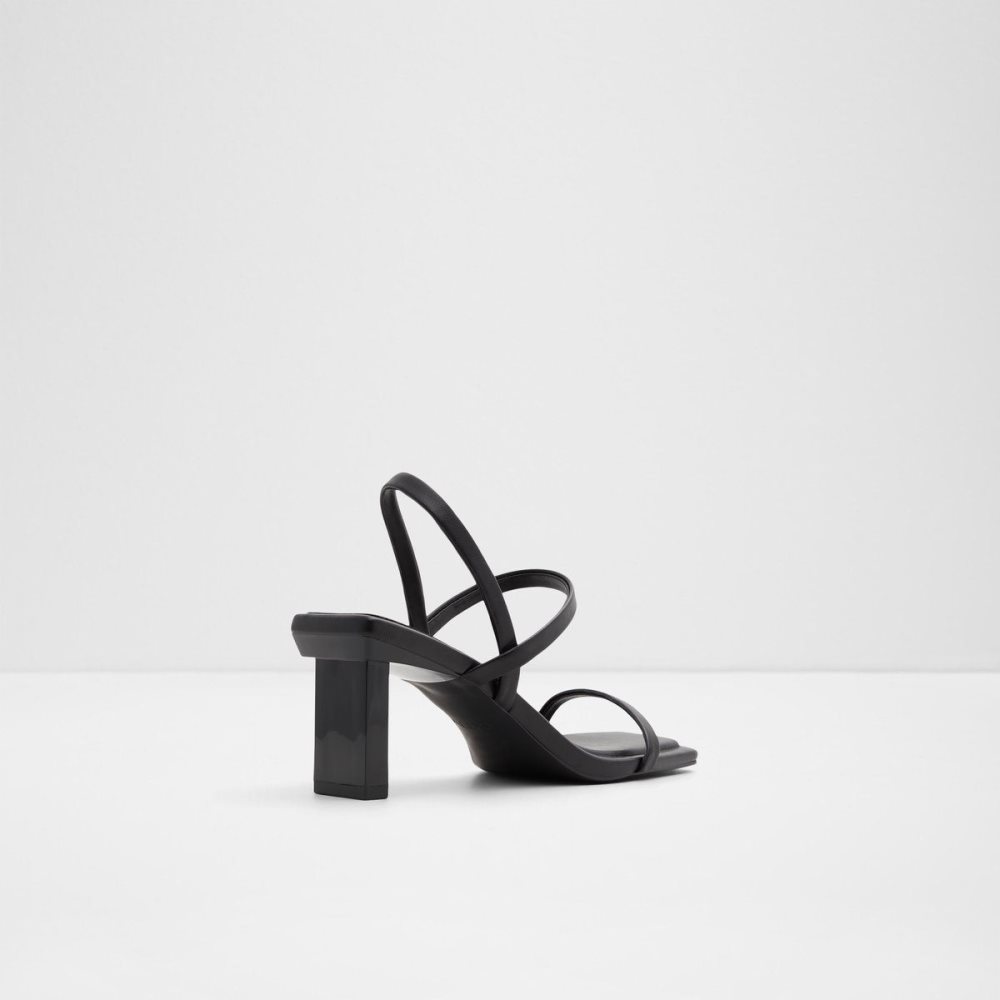 Dámské Blokové Podpatky Aldo Lokurr Sling back heeled sandal Černé | 79265EFWI