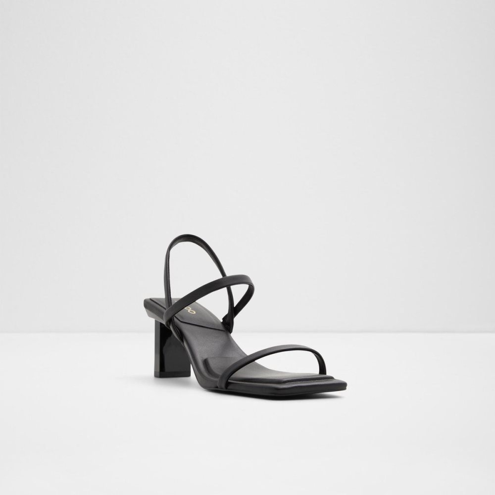 Dámské Blokové Podpatky Aldo Lokurr Sling back heeled sandal Černé | 79265EFWI