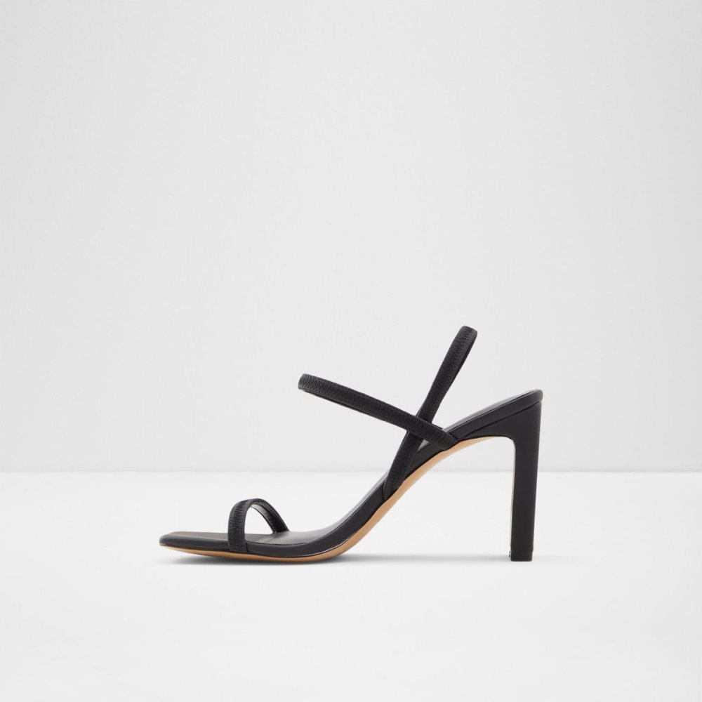 Dámské Blokové Podpatky Aldo Okurr Strappy heeled sandal Černé | 39758RTCG