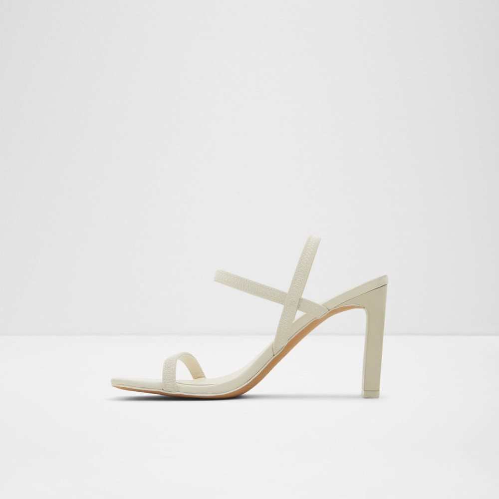 Dámské Blokové Podpatky Aldo Okurr Strappy heeled sandal Bílé | 56183WLFO