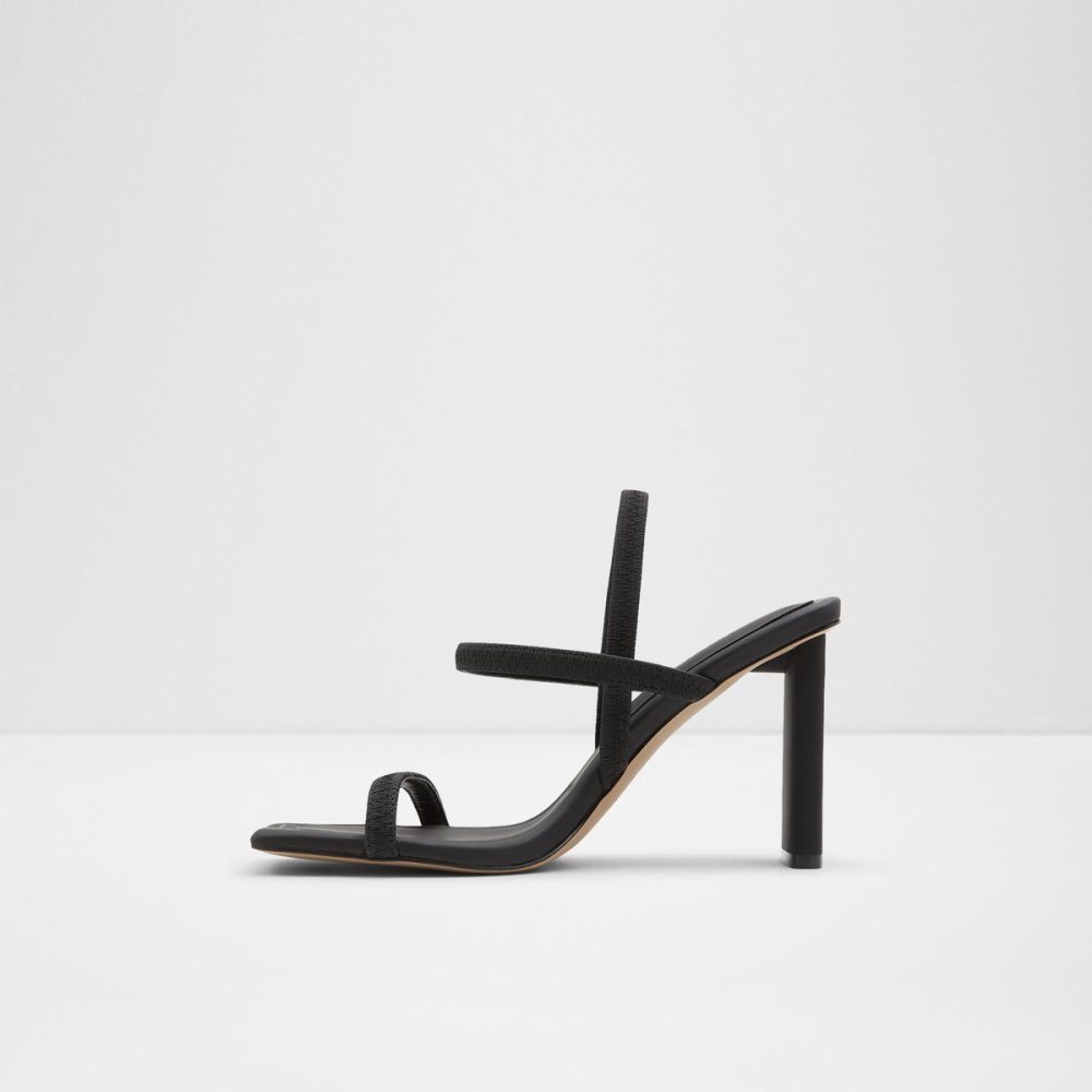 Dámské Blokové Podpatky Aldo Okurra Strappy heeled sandal Černé | 17386POCF