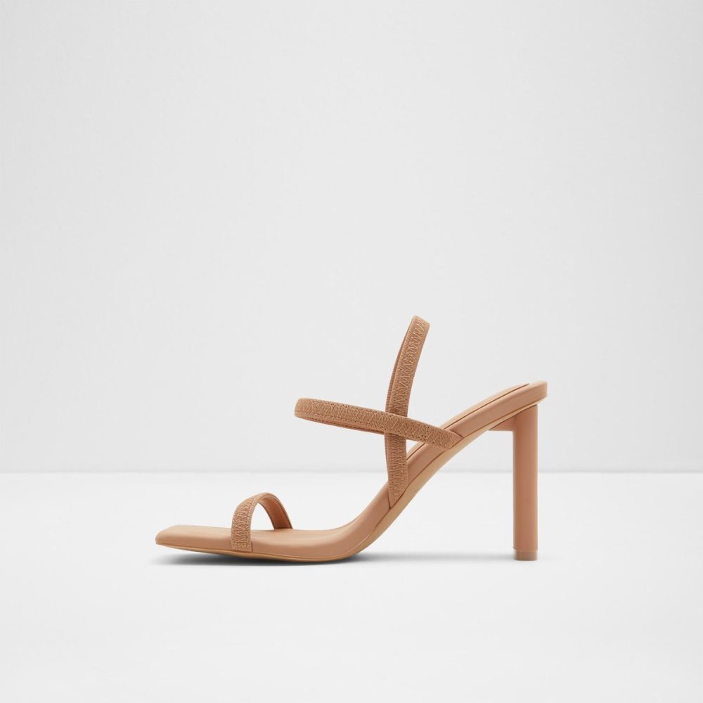 Dámské Blokové Podpatky Aldo Okurra Strappy heeled sandal Béžový | 29610XKBA