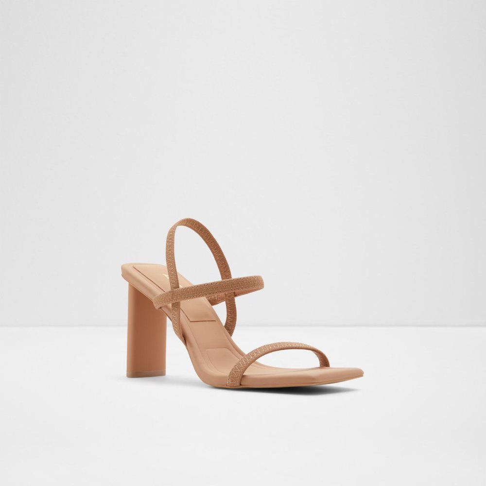 Dámské Blokové Podpatky Aldo Okurra Strappy heeled sandal Béžový | 29610XKBA