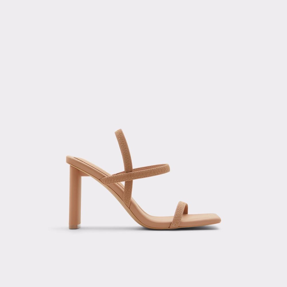 Dámské Blokové Podpatky Aldo Okurra Strappy heeled sandal Béžový | 29610XKBA