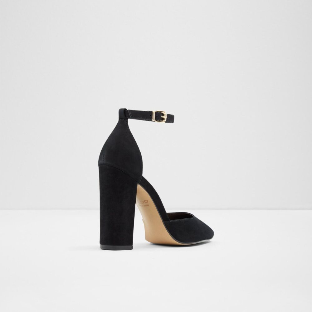 Dámské Blokové Podpatky Aldo Susan Strappy heeled shoe Černé | 31206EKBA