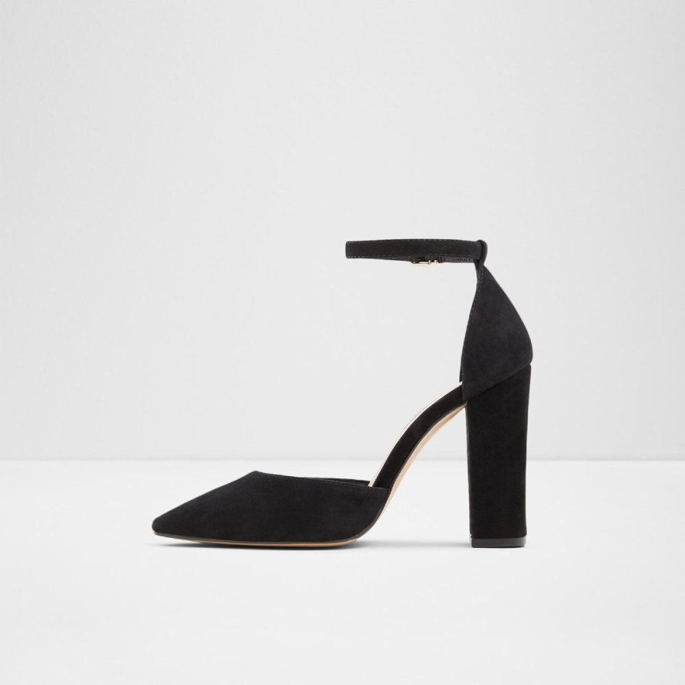 Dámské Blokové Podpatky Aldo Susan Strappy heeled shoe Černé | 31206EKBA