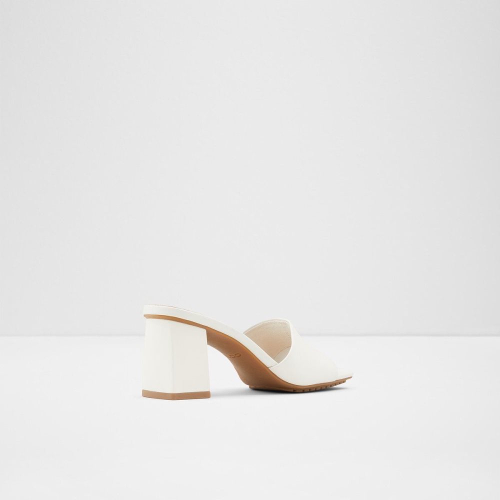 Dámské Blokové Podpatky Aldo Velalith High heel sandal - Block heel Bílé | 71540ODEL