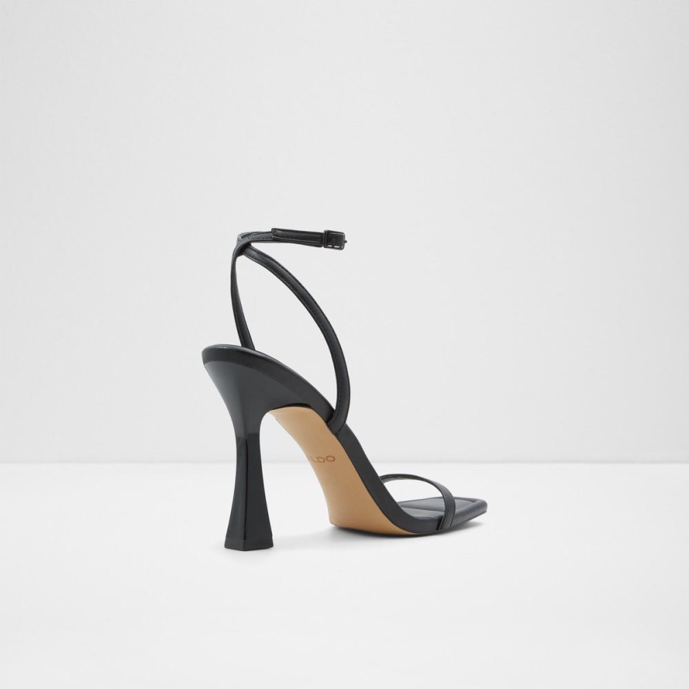 Dámské Blokové Podpatky Aldo Vivanti Ankle strap heeled sandal Černé | 70814CQEM