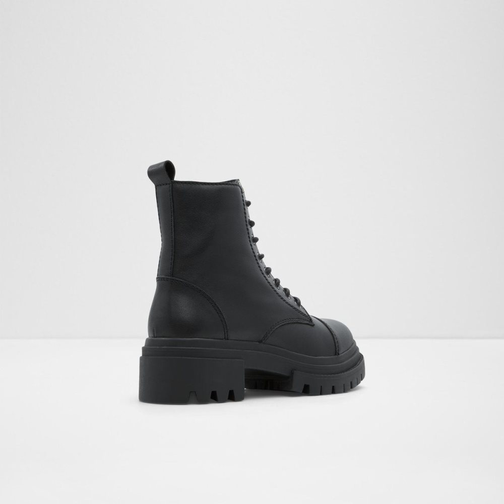 Dámské Bojové boty Aldo Bigmark Combat boots - Lug sole Černé | 90847XYHZ