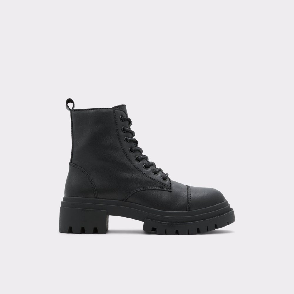 Dámské Bojové boty Aldo Bigmark Combat boots - Lug sole Černé | 90847XYHZ