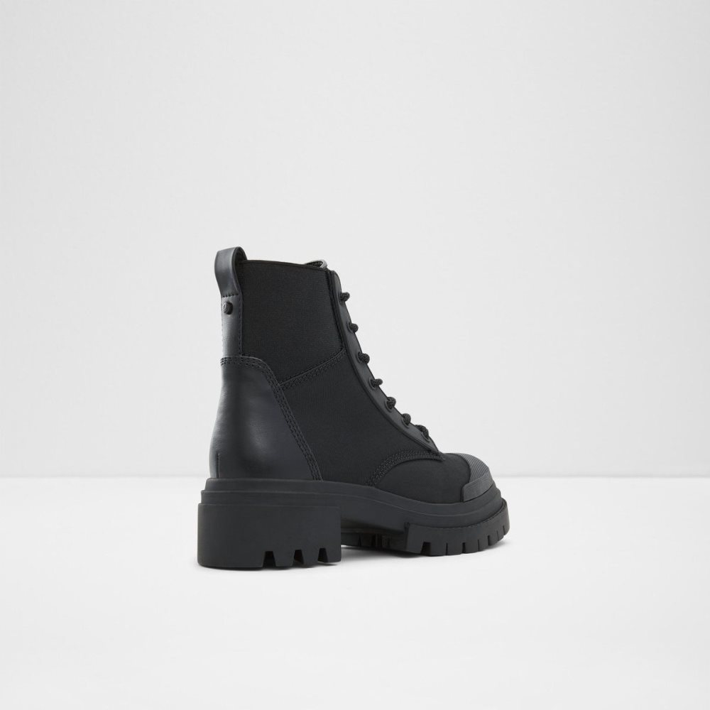 Dámské Bojové boty Aldo Charline Combat boot - Lug sole Černé | 03569LRKQ