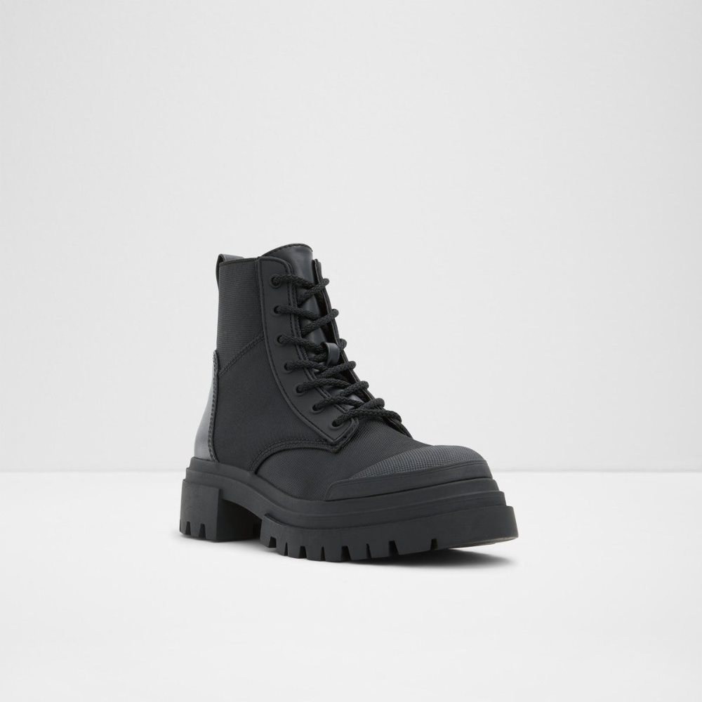 Dámské Bojové boty Aldo Charline Combat boot - Lug sole Černé | 03569LRKQ