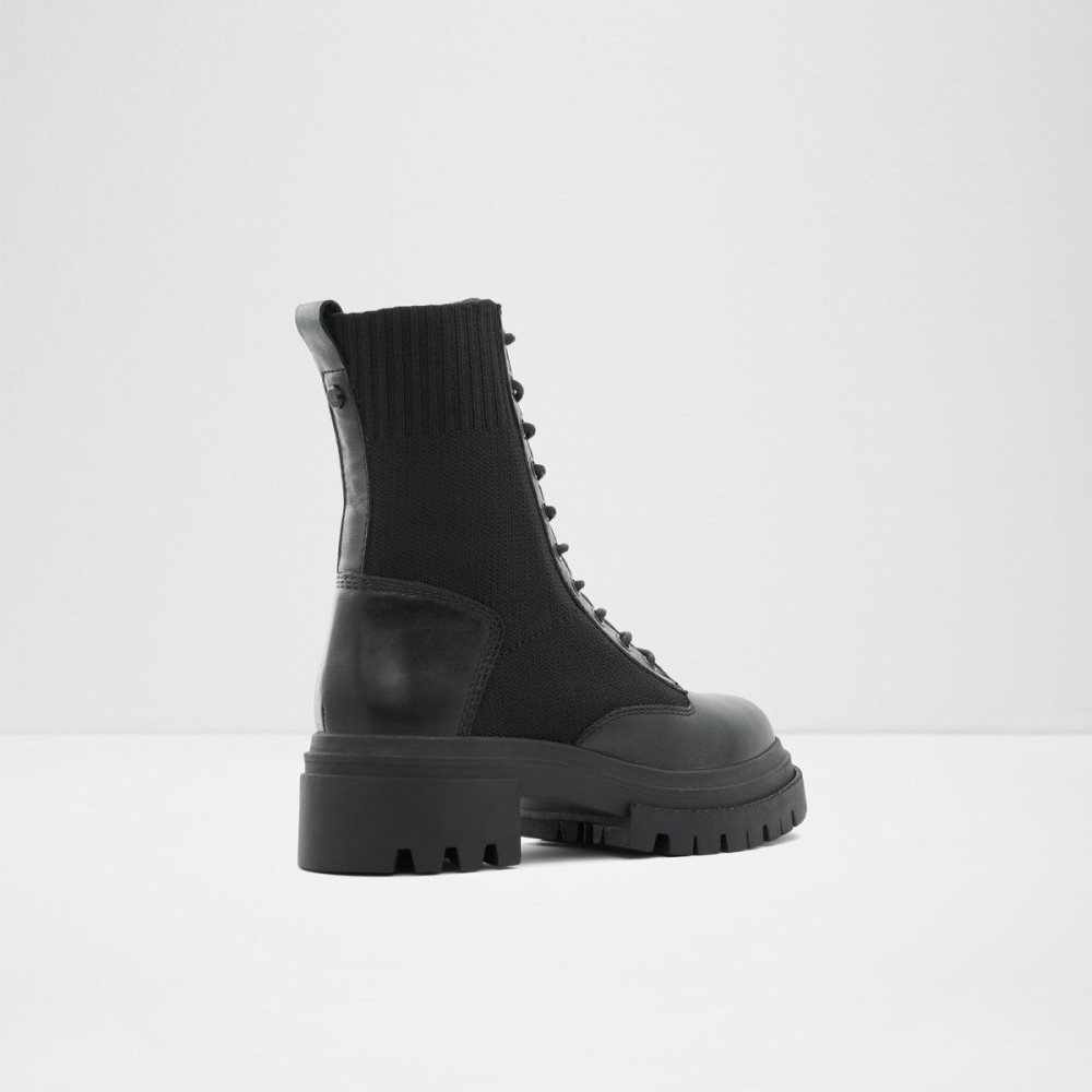 Dámské Bojové boty Aldo Reflow Combat boots - Lug sole Černé | 19734THWQ