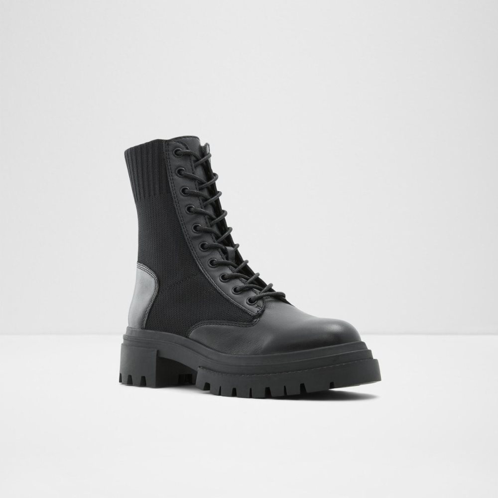 Dámské Bojové boty Aldo Reflow Combat boots - Lug sole Černé | 19734THWQ