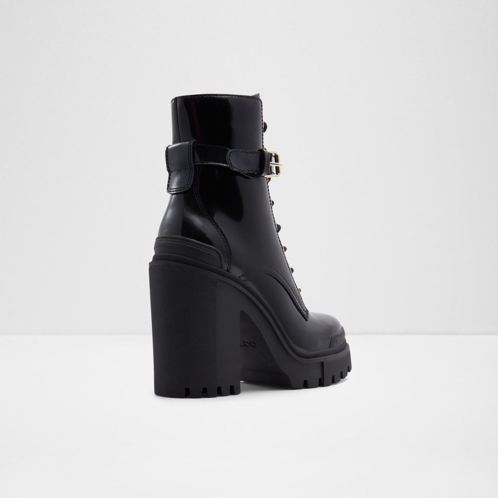 Dámské Bojové boty Aldo Uplift Combat boots - Lug sole Černé | 64238JLTX