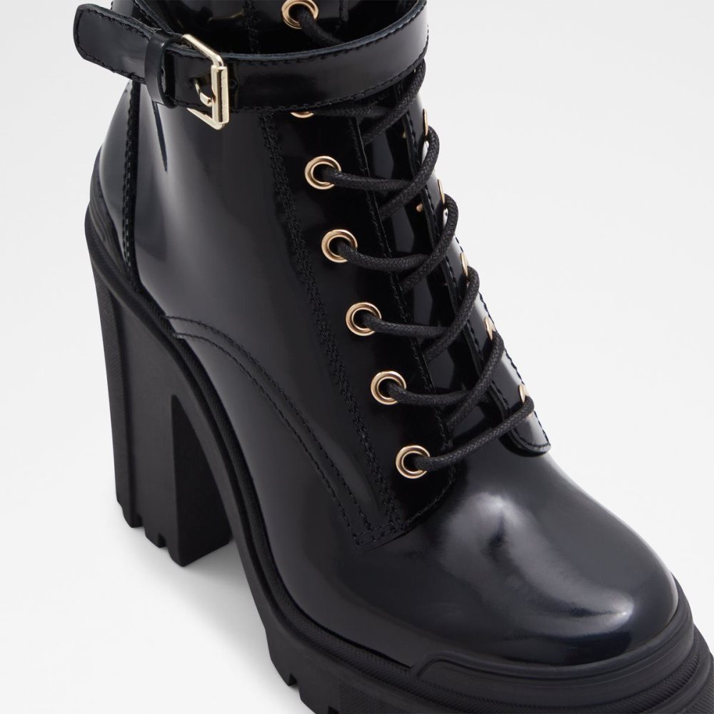 Dámské Bojové boty Aldo Uplift Combat boots - Lug sole Černé | 64238JLTX