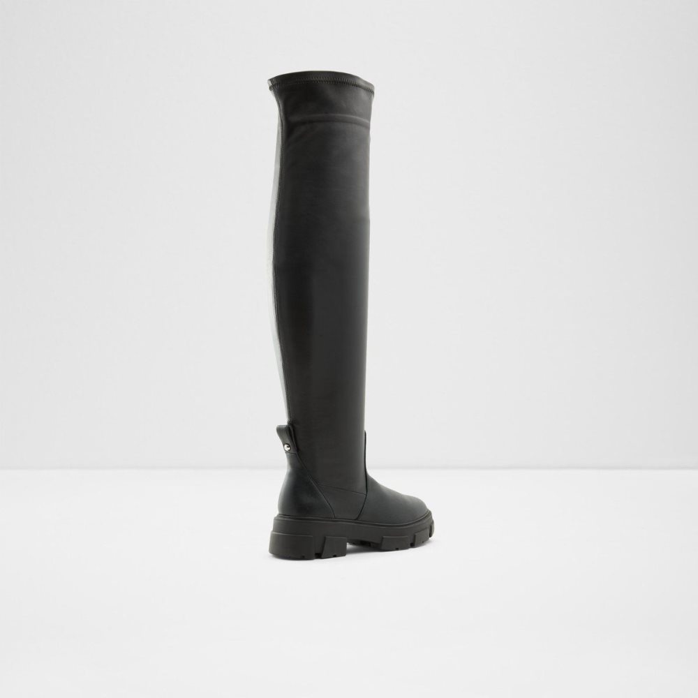 Dámské Boty Aldo Dweradia Over-the-knee boot - Lug sole Černé | 84251RBTA