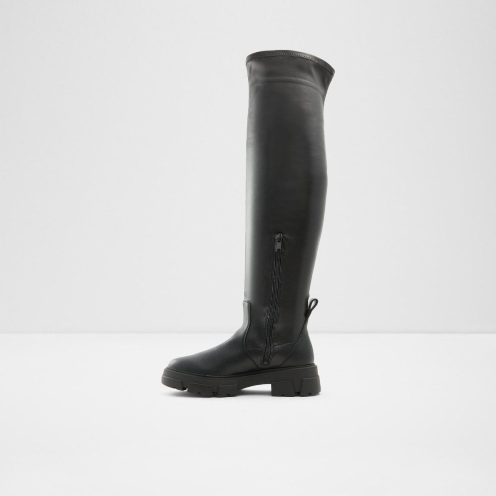 Dámské Boty Aldo Dweradia Over-the-knee boot - Lug sole Černé | 84251RBTA