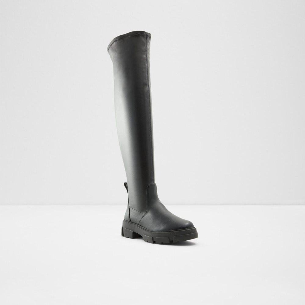 Dámské Boty Aldo Dweradia Over-the-knee boot - Lug sole Černé | 84251RBTA