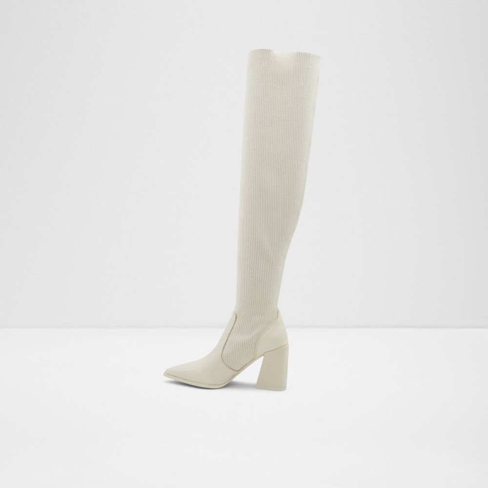 Dámské Boty Aldo Ganini Knee-high boot Bílé | 13756JANT