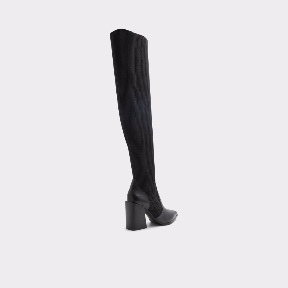 Dámské Boty Aldo Ganini Knee-high boot Černé | 57984ISQR