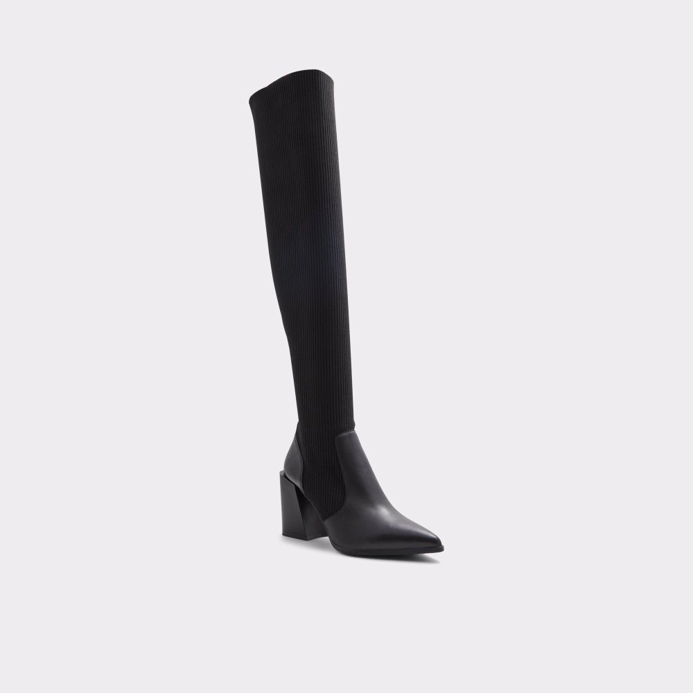 Dámské Boty Aldo Ganini Knee-high boot Černé | 57984ISQR