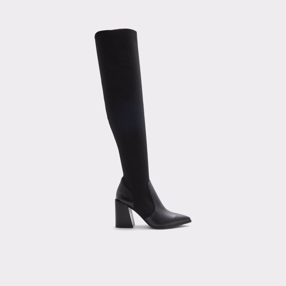 Dámské Boty Aldo Ganini Knee-high boot Černé | 57984ISQR