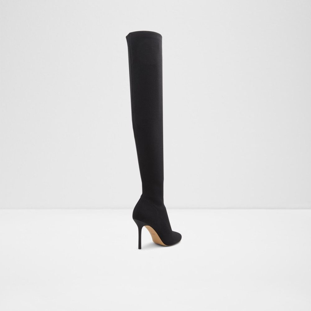 Dámské Boty Aldo Halobrennon Over-the-knee boot - Stiletto heel Černé | 47351JFIP